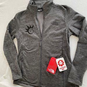 The North Face, Women's, New, Full zipper, athletic jacket  Size M, dark gray